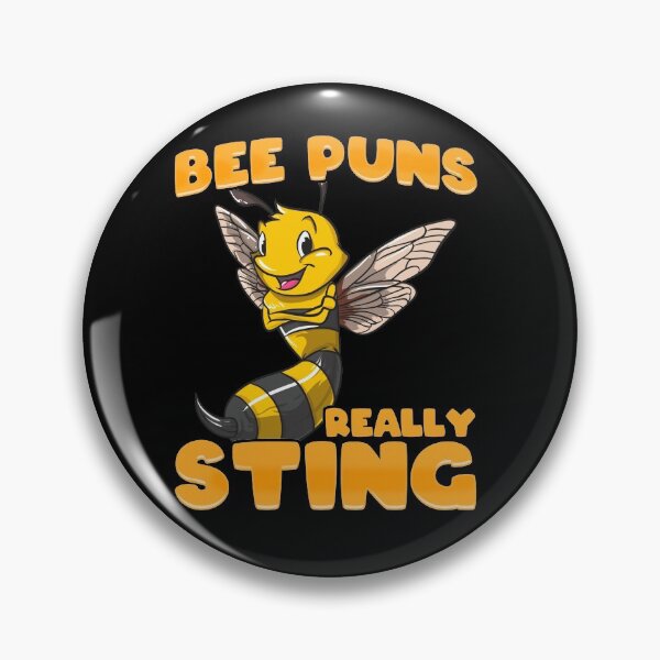 Item preview, Funny Bee Puns Really Sting designed and sold by PragmaticFalcon.