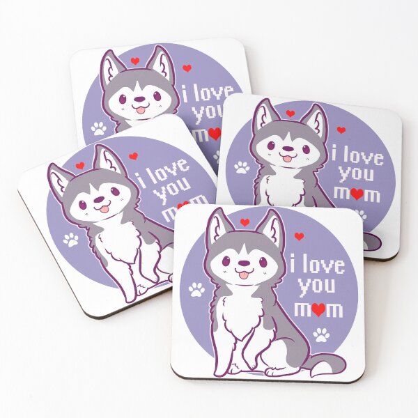Item preview, Husky Dog Chibi Lovely Dog Lover designed and sold by Boukem15.