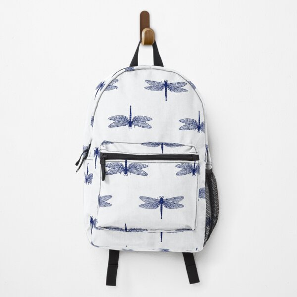 Item preview, Dragonflies - Navy on White designed and sold by Salt & Keep.