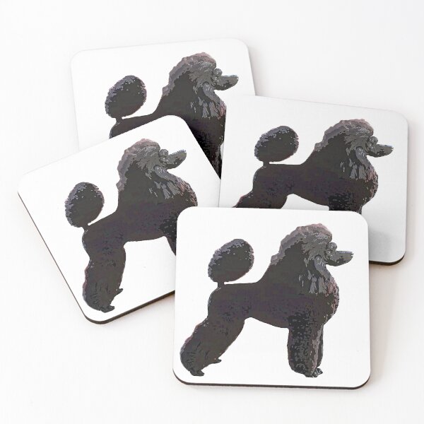 Item preview, Poodle Art - Black Show Stand  designed and sold by ElegantCat.