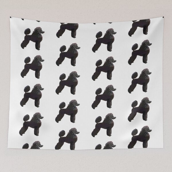 Item preview, Poodle Art - Black Show Stand  designed and sold by ElegantCat.