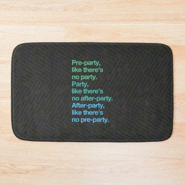 Item preview, Party rules designed and sold by Art by s2ray.