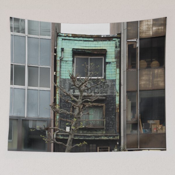 Item preview, OLD BUILDING SQUASHED | Architect Photo designed and sold by PhotoStory.