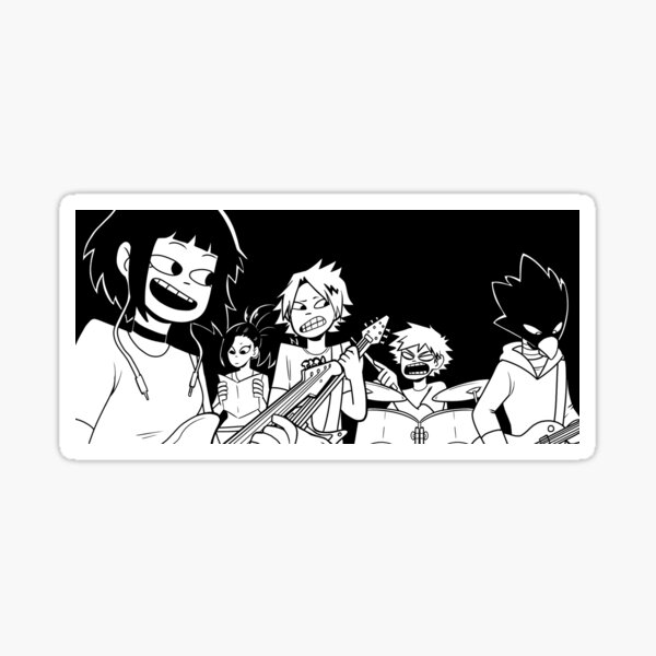 BNHA x Scott Pilgrim VS. The World Sticker