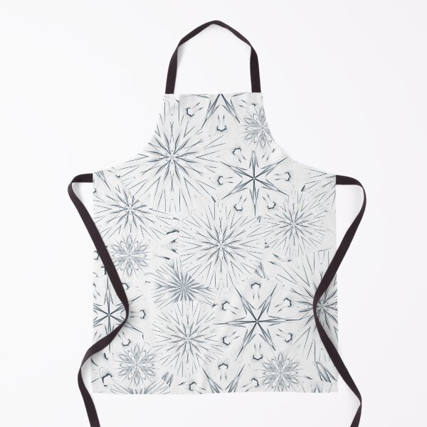 Item preview, Paynes Grey Color Mandala Geometric Pattern on While Background. designed and sold by wild.geranium.design.
