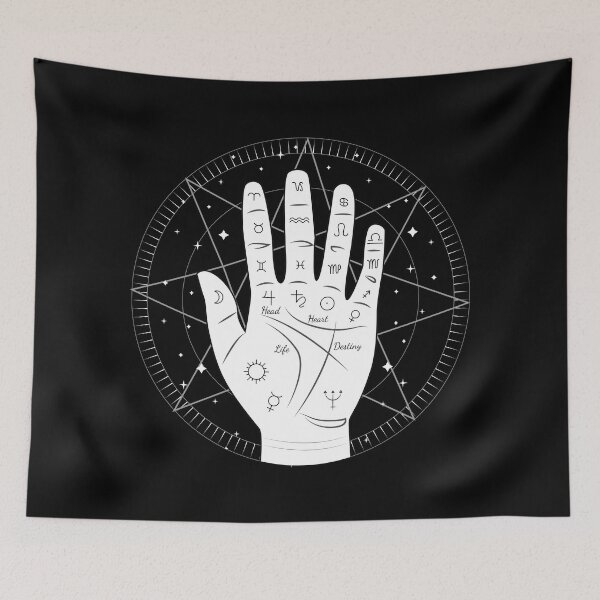 Item preview, Palmistry Hand designed and sold by MoonObscura.