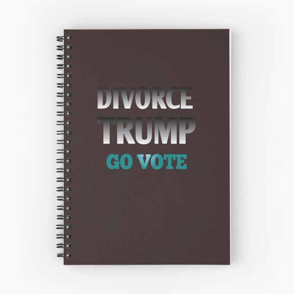 Aperçu de l'œuvre Divorce Trump allez voter créée et vendue par Andreastore.