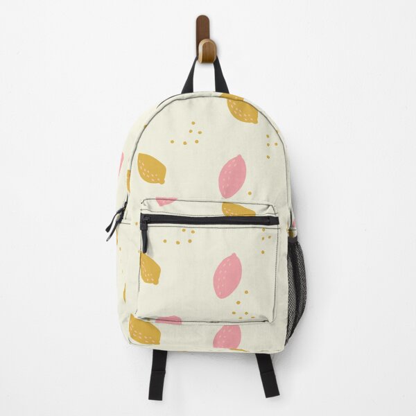 Item preview, Pink & yellow lemon print designed and sold by kateholthouser.
