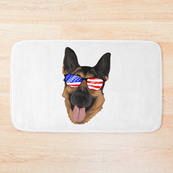 Item preview, German Shepherd 4th Of July USA Flag Independence Day designed and sold by MagicJohnson22.