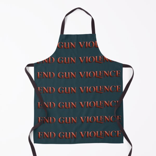 Item preview, End Gun Violence Blue Typography designed and sold by andymvera.