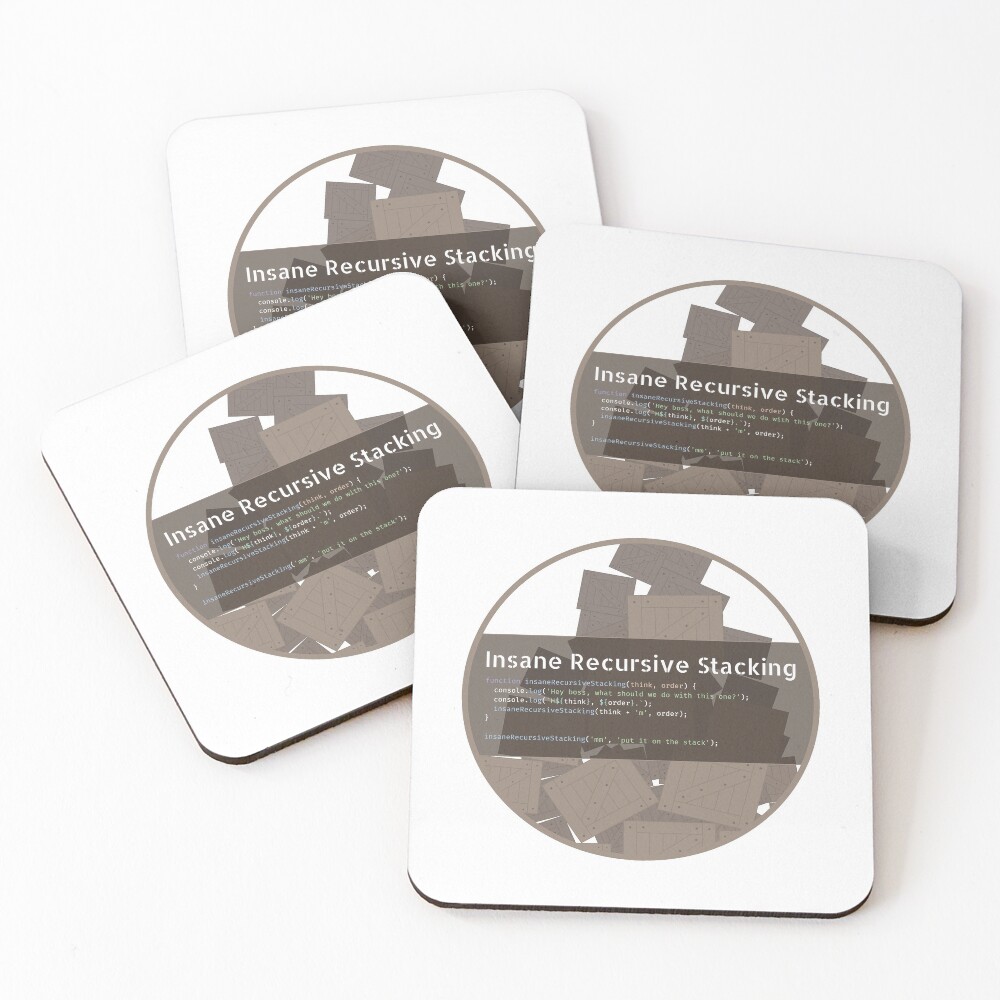 Item preview, Coasters (Set of 4) designed and sold by ProgrammerSense.