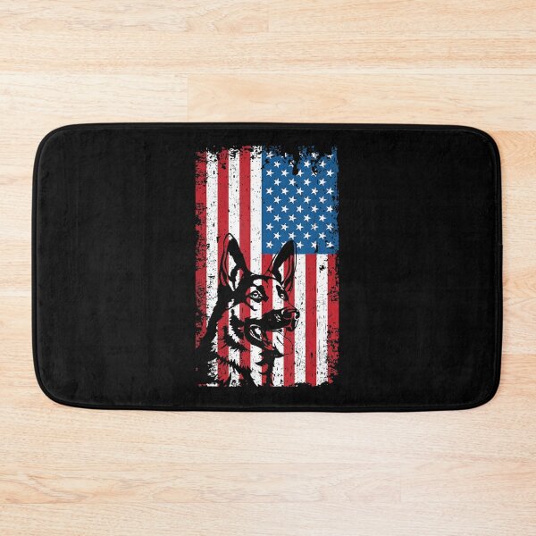 Item preview, German Shepherd American Flag USA Patriotic Dog Lover designed and sold by MagicJohnson22.