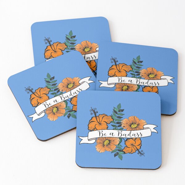 Item preview, Be a Badass ~ Motivational Feminist Empowerment designed and sold by StickerArtwork.