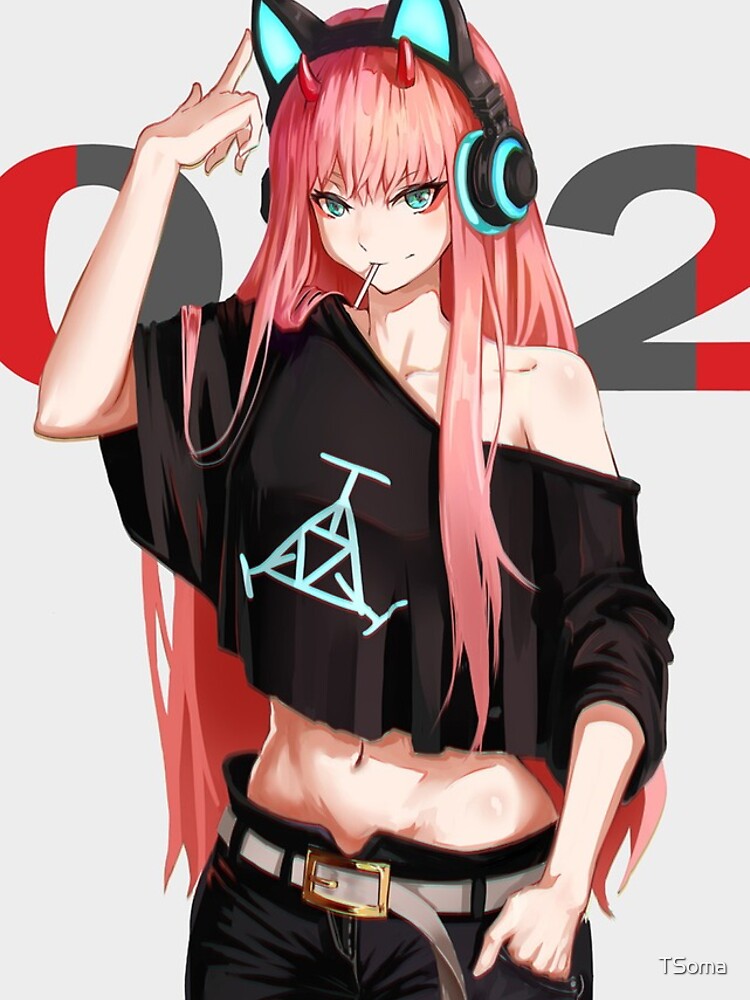 Hot Zero Two Anime Waifu