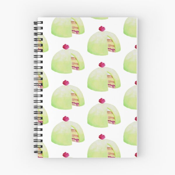 Item preview, Swedish Princess Cake/Prinsesstårta watercolour illustration (White background) designed and sold by tifft.