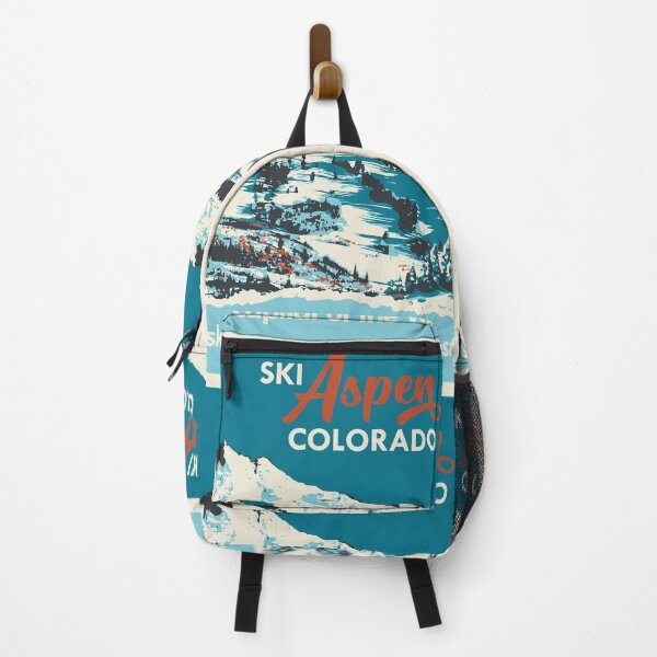 Item preview, Ski Aspen Vintage Poster designed and sold by ROEDERcraft.