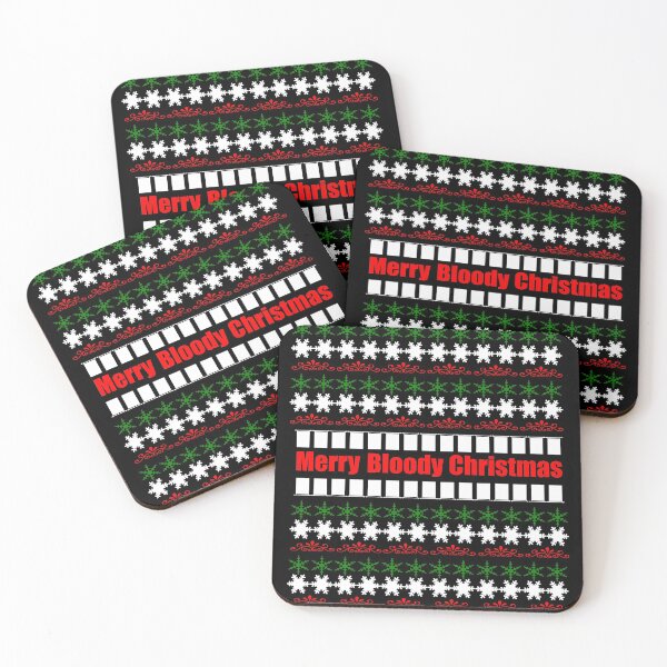 Item preview, UGLY CHRISTMAS DESIGN FOR AUSTRALIA AND UNITED KINGDOM Merry Bloody Christmas designed and sold by Iskybibblle.