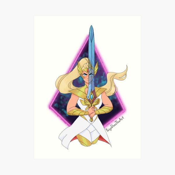 Shera Adora Sword Art Print