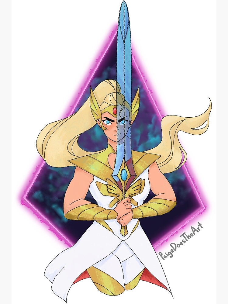 Shera Adora Sword by PaigeDoesTheArt