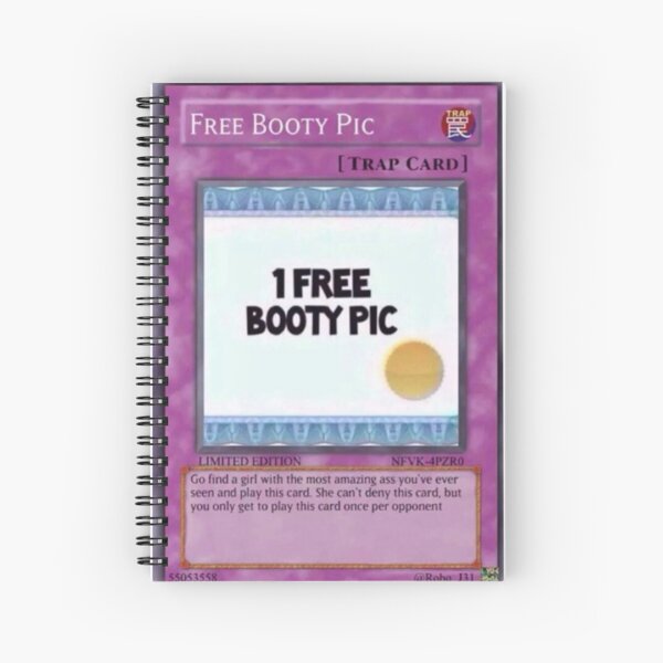 Booty Pic Spiral Notebooks for Sale | Redbubble
