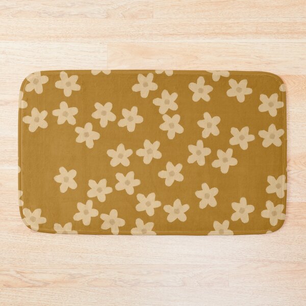 Item preview, Fall Floral Daisy Print in Orange  designed and sold by WildeandCo.