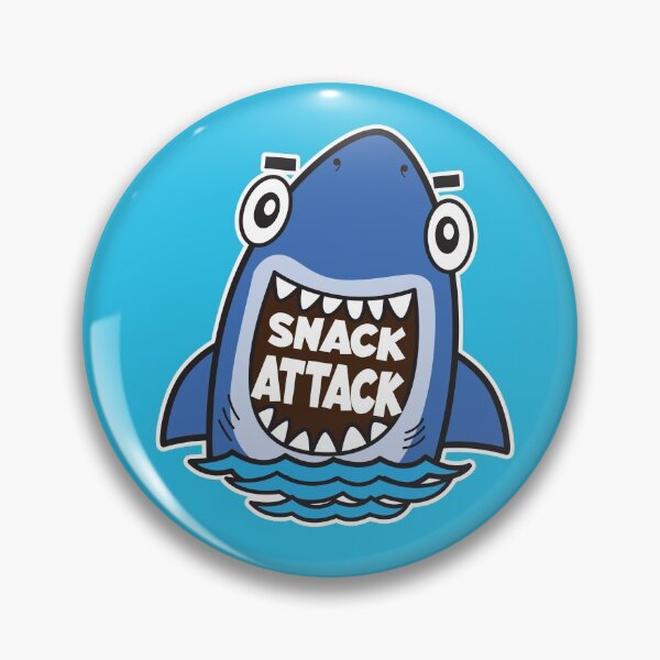 Item preview, Snack Attack Shark designed and sold by DzineMon.