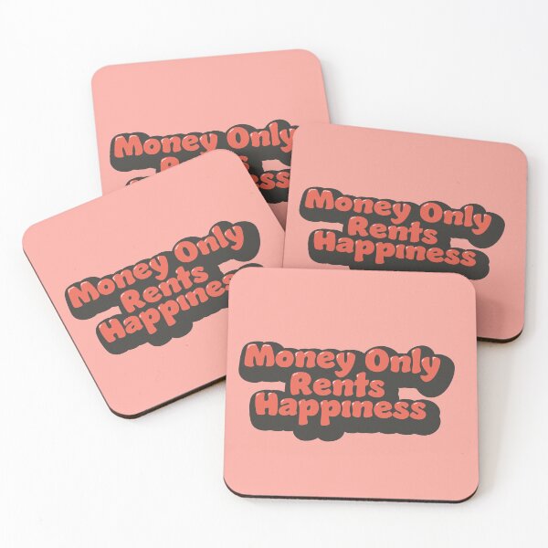 Item preview, money only rents happiness designed and sold by Jaz-ai.