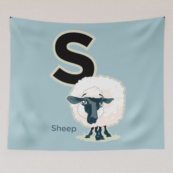 Item preview, S for Sheep designed and sold by timmyce.