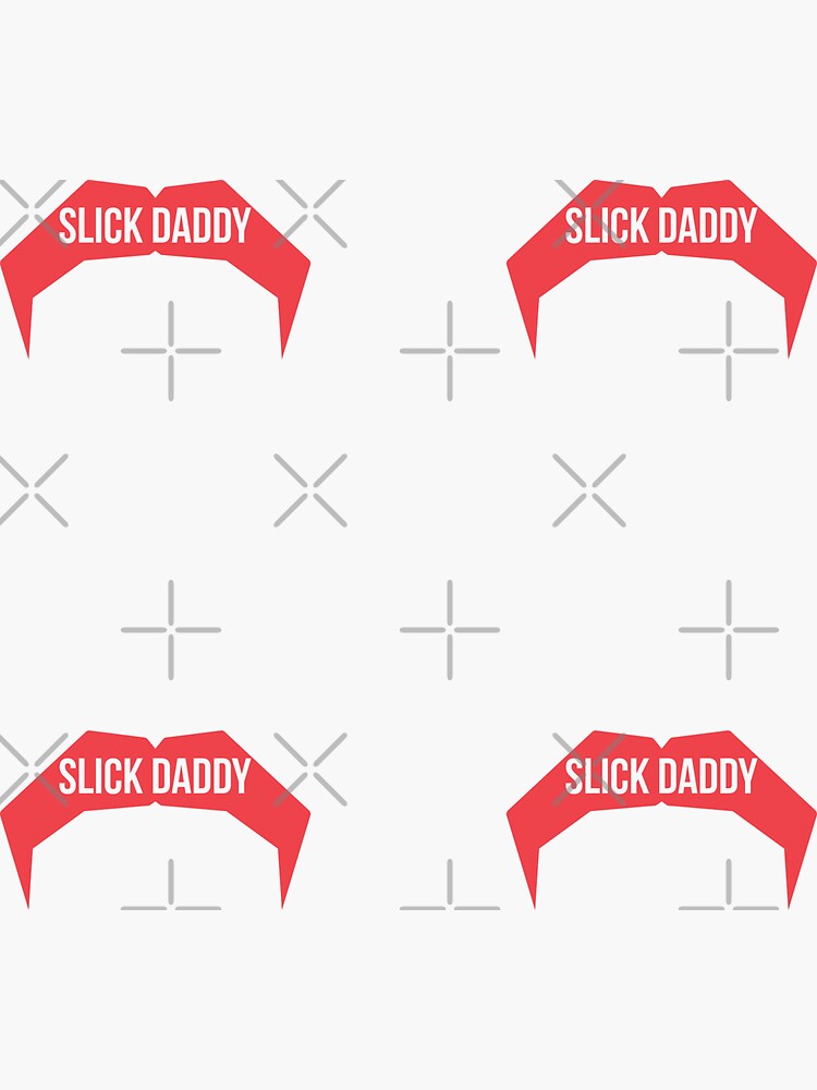 Dr Disrespect Design Slick Daddy Red Sticker For Sale By Gaalaxyz Redbubble 5545