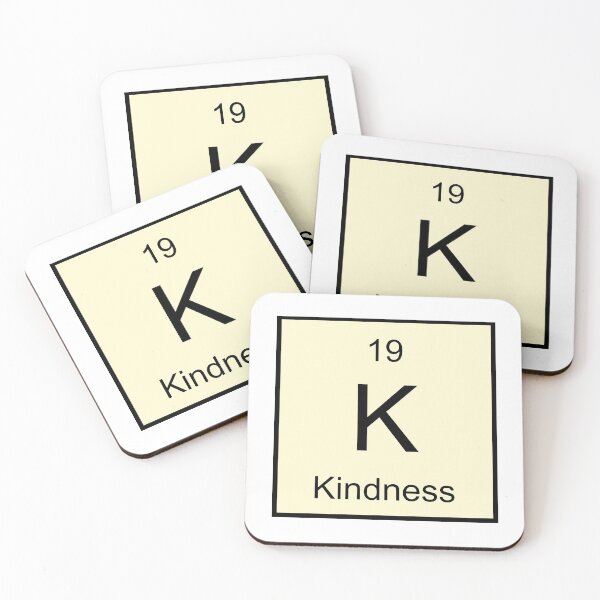 Item preview, kindness - revised periodic table designed and sold by funandquirky.