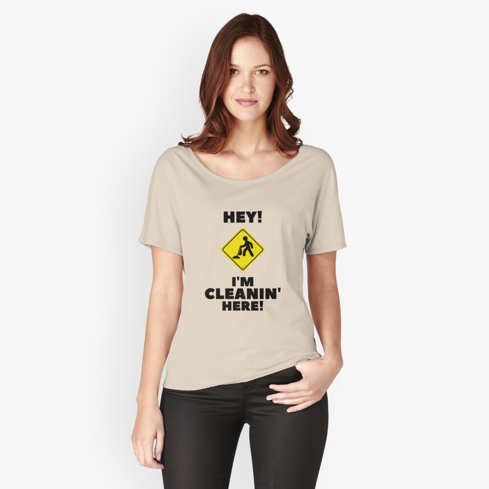 Item preview, Relaxed Fit T-Shirt designed and sold by SavvyCleaner.