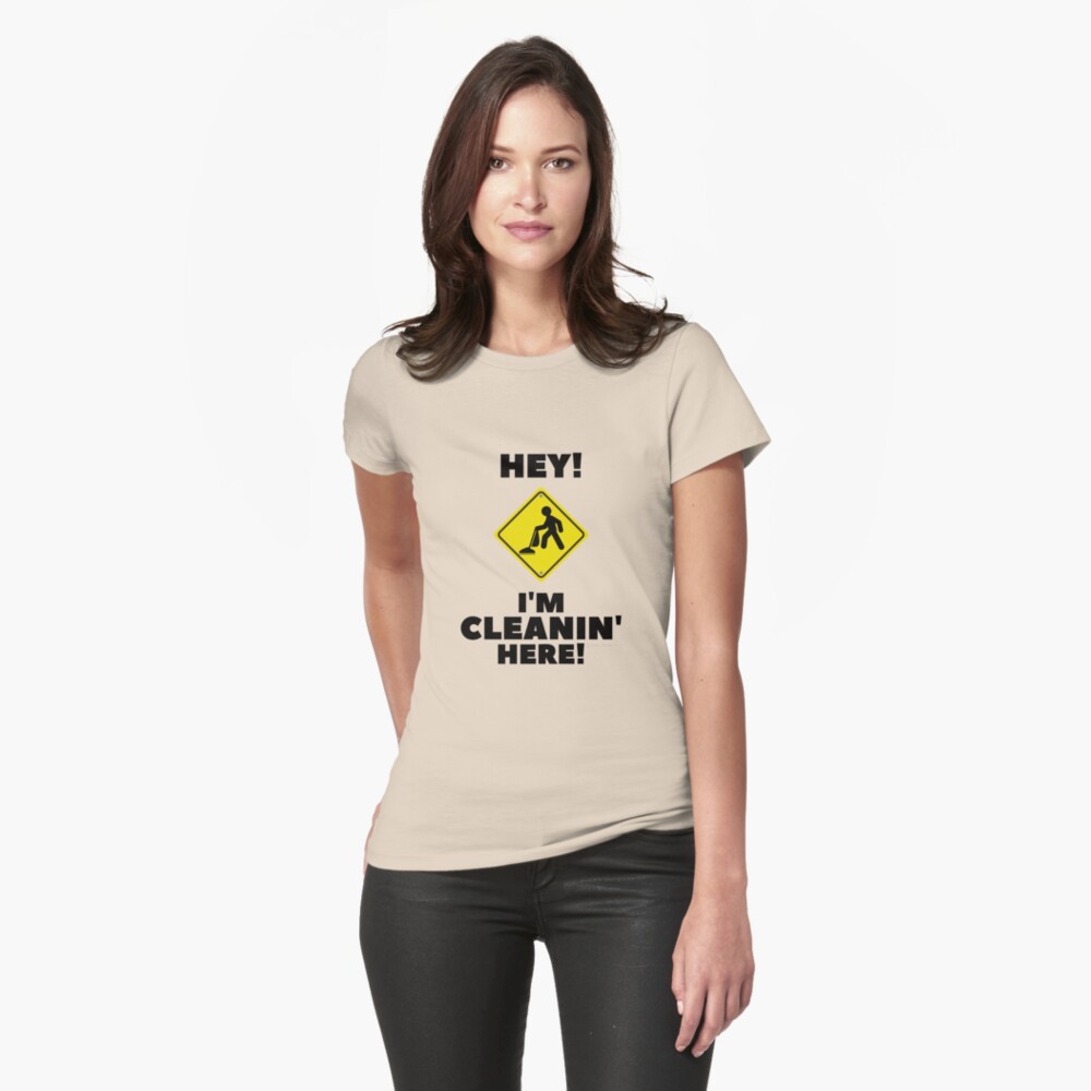 Item preview, Fitted T-Shirt designed and sold by SavvyCleaner.