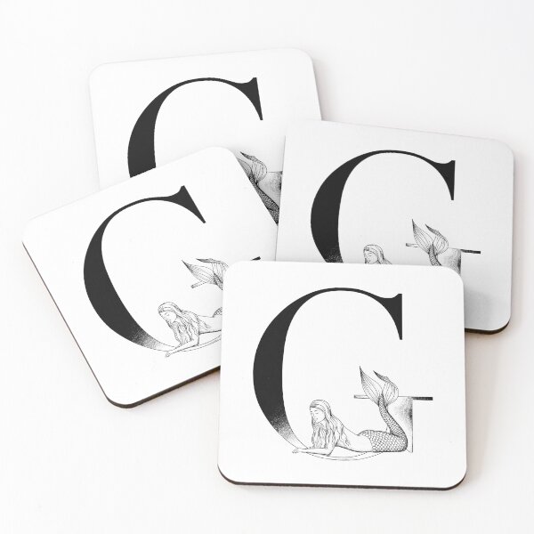 Artikelvorschau, Meerjungfrau Alphabet - G. entworfen und verkauft von Elizabeth Weglein.