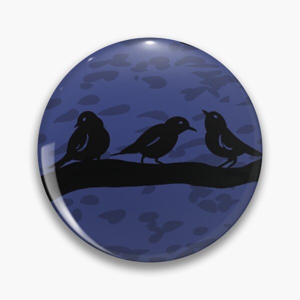Item preview, 3 little birds violet designed and sold by Cwefoot.