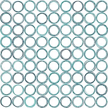 Artwork thumbnail, Blue circles, off-center by anaulin