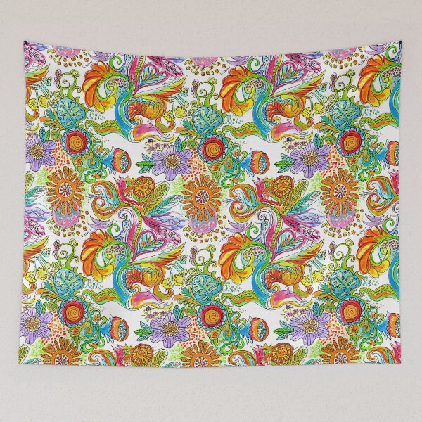 Item preview, Floral Peace 7 designed and sold by Genevieve Esson.