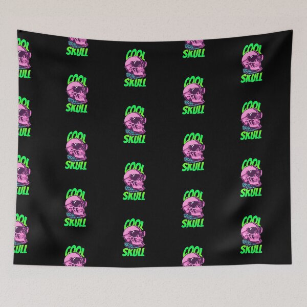 Item preview, Halloween Horror - Cool Skull - Pink skull with sunglasses designed and sold by Rhu Creations.