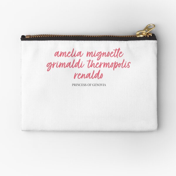 Princess of Genovia - Princess Diaries Zipper Pouch
