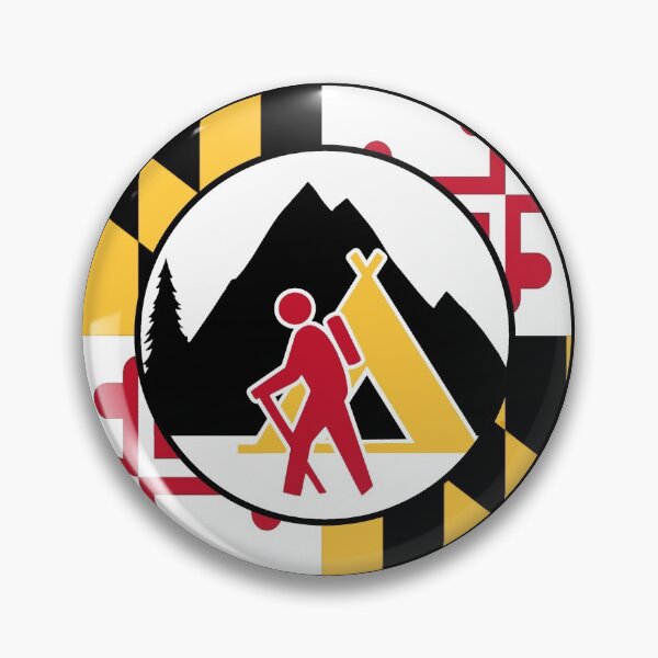 Item preview, Maryland Hiking and Camping Logo designed and sold by VanyaKar.