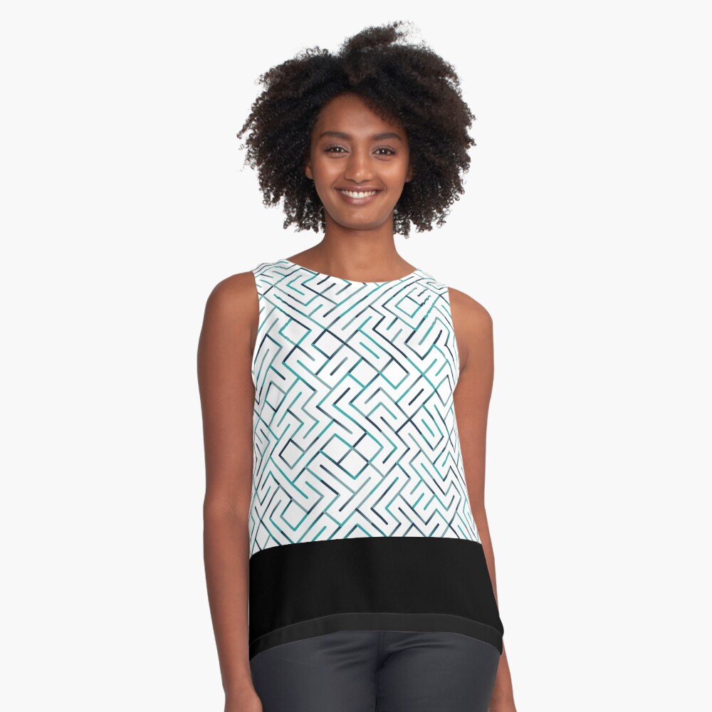 Item preview, Sleeveless Top designed and sold by anaulin.