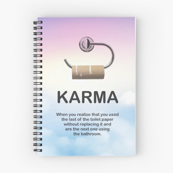 Item preview, Toilet paper karma designed and sold by Sammiamk.