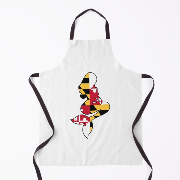Item preview, Maryland Flag Mermaid designed and sold by VanyaKar.
