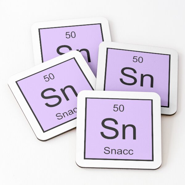 Item preview, snacc - revised periodic table designed and sold by funandquirky.