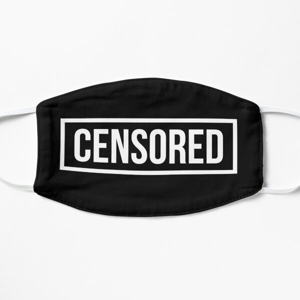Censored Text Design Mask