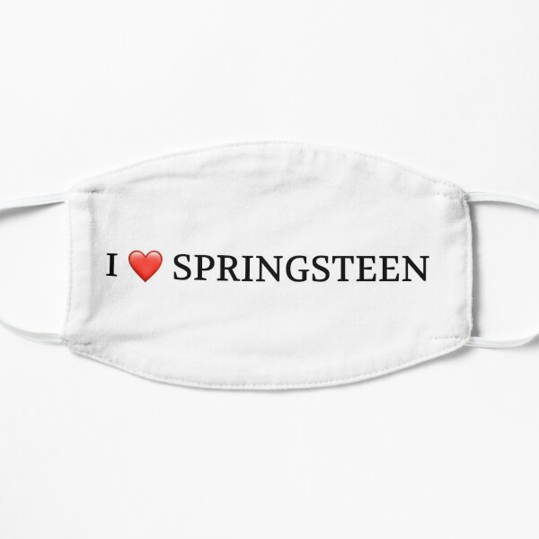 I ❤️ Springsteen Flat Mask