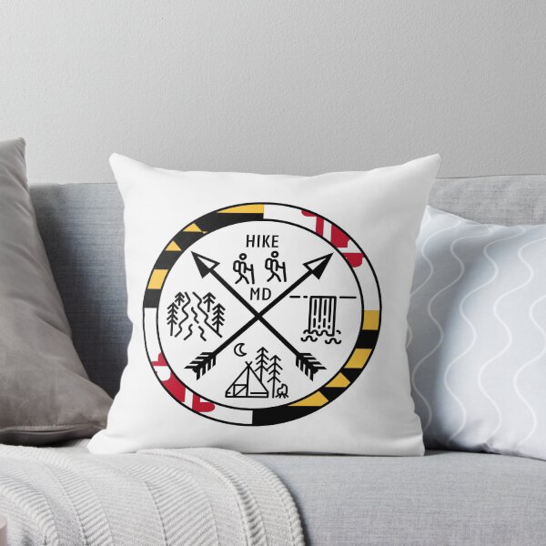 Item preview, Hike MD Arrow Lines Flag designed and sold by VanyaKar.