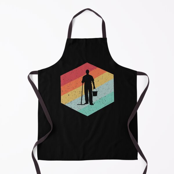 Item preview, Retro Janitor Custodian Cleaner Graphic designed and sold by Dan66.