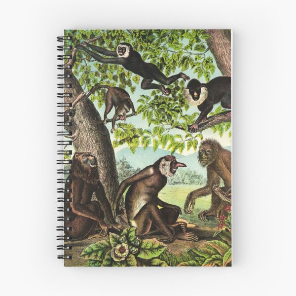 Item preview, Monkeys in the Jungle designed and sold by Vintage Designs +.