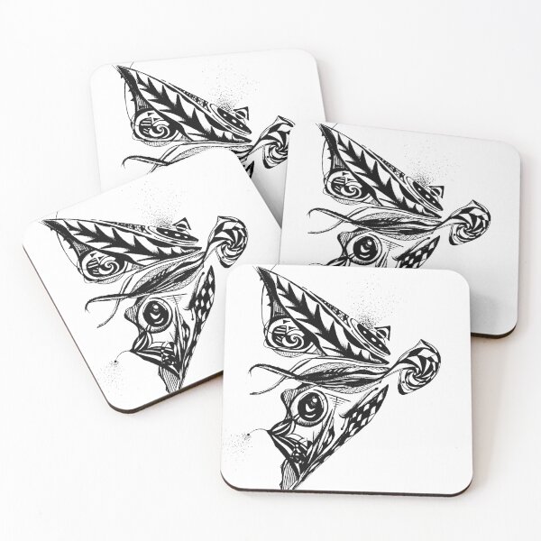 Item preview, Black Luna Moth designed and sold by CeinwenGobert.