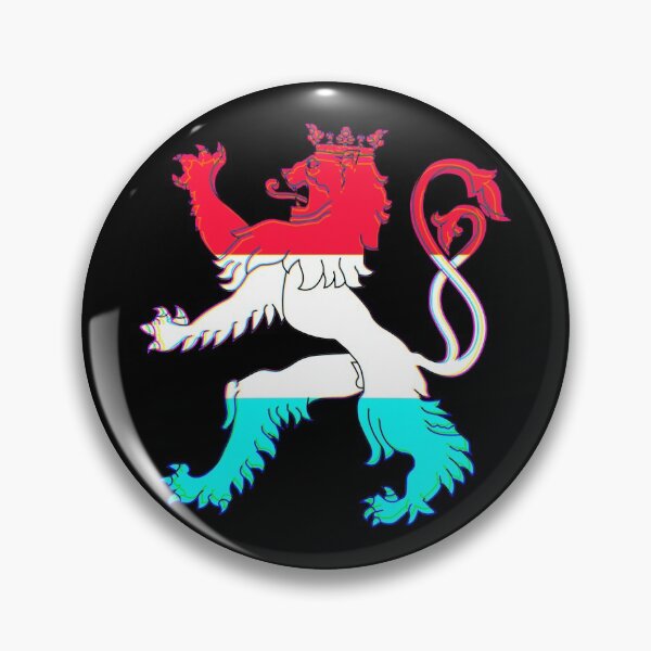 Item preview, Roude Léiw / Red Lion 3 Colors designed and sold by theMagicM0nkey.